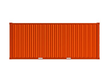 Turuncu deniz konteyner