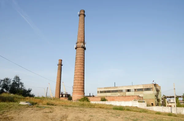 Construcción de calderas en Kerch — Foto de Stock