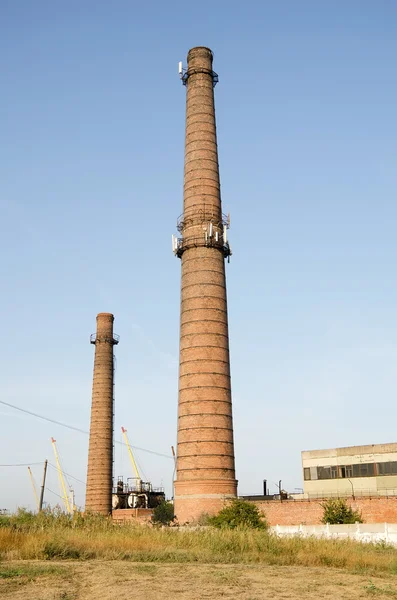 Boiler building in Kerch — Stock Photo, Image