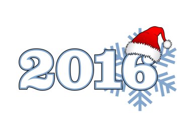 Noel Baba'nın bir kap ile yazıt 2016