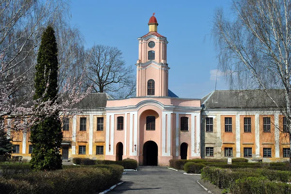 An old polish castle with tower — Stock Photo, Image