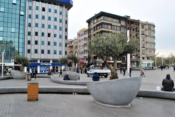 Przestrzeń Publiczna Stambule Turcja — Zdjęcie stockowe
