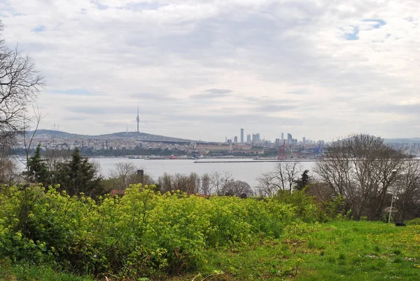 Sea Embankment City View Istanbul — Stockfoto