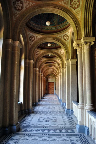 Koridor di Universitas Chernivtsi — Stok Foto