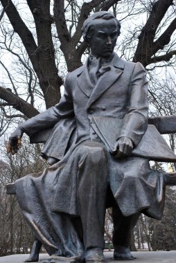 Anıt Taras Şevçenko, ünlü şair ve ressam