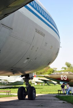 Müzedeki eski Sovyet uçağı.