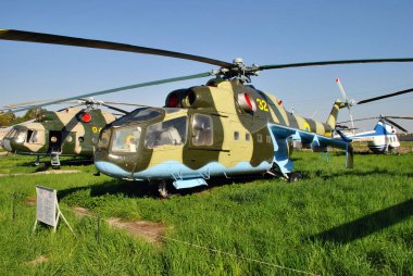 Askeri havacılık helikopteri.