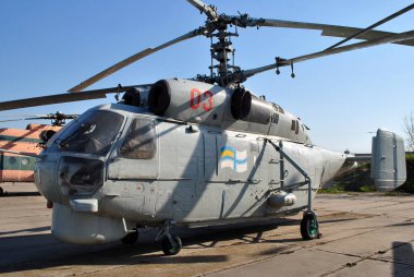 Helikopter askeri nakliye müzesinde..