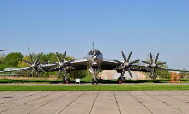 Sovyet uçak tarihi müzesinde.