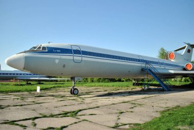 Müzedeki eski bir Sovyet uçağı.