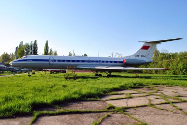 Müzedeki eski bir Sovyet uçağı.