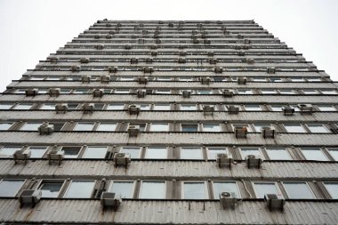 A high office building                               