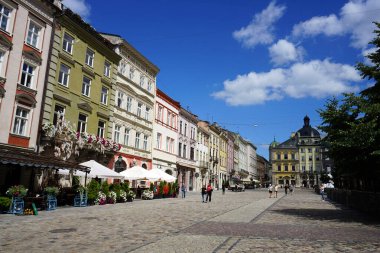 Lviv, Ukrayna 'nın bir şehir merkezi