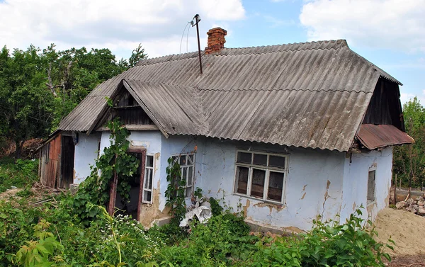 Eski bir köy evi — Stok fotoğraf