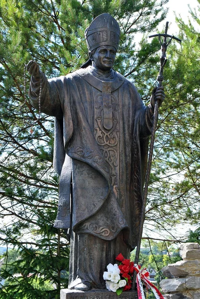 Monument to Pope Saint John Paul II — Stock Photo, Image