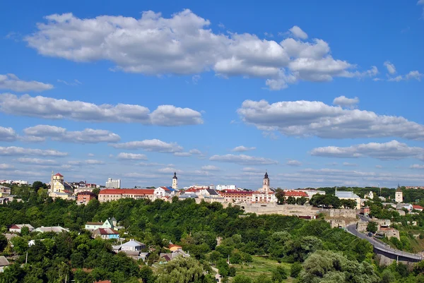 Panorama of old town in Western Ukraine — Stock Photo, Image