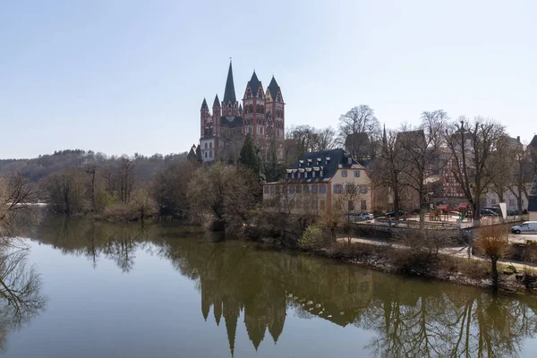 Catedral Limburgo Con Reflejo Río Lahn Imágenes De Stock Sin Royalties Gratis