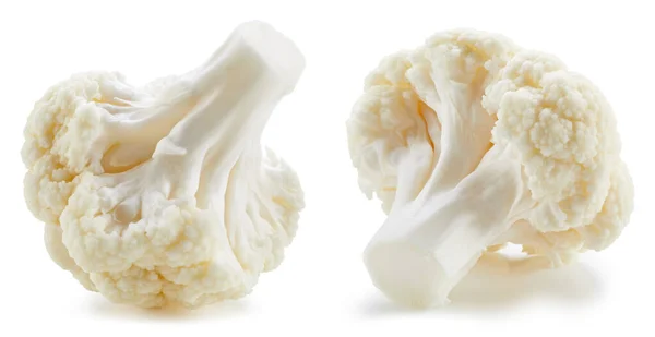 Isolated Cauliflower Whole Cauliflower Vegetable White Background Clipping Path High — Stock Photo, Image