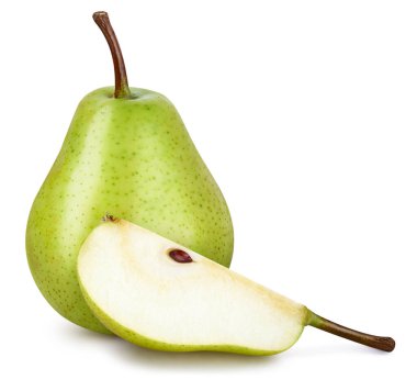 armut beyaz arkaplanda izole edildi