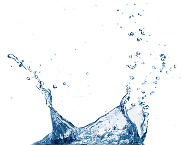 Splash water isolated — Stock Photo, Image