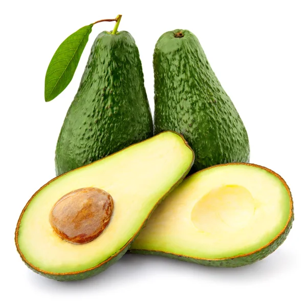 Avocado인터넷 연결을 통해 쇼핑. simle 라인 디자인 일러스트 레이 션 — Foto Stock