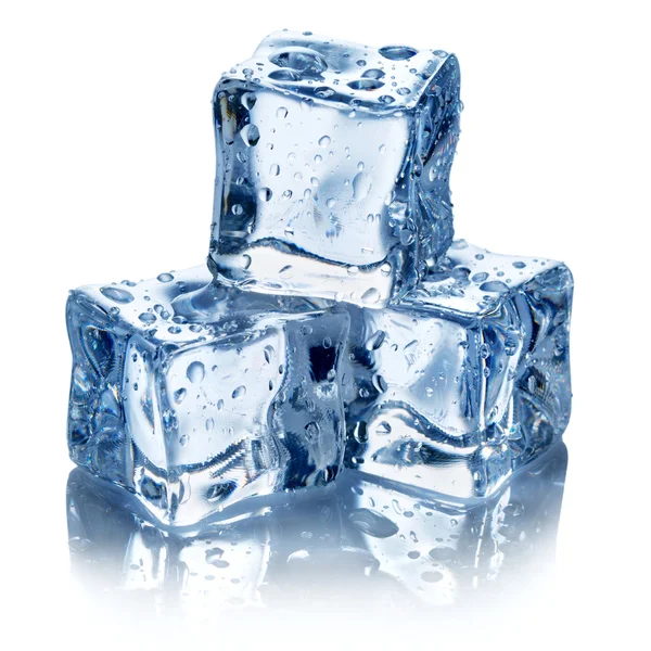 Cubi di ghiaccio — Foto Stock
