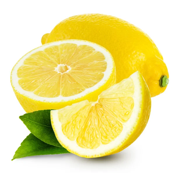 Limone isolato — Foto Stock