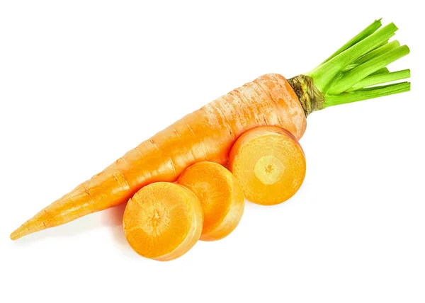 Морковь свежая вкусная — стоковое фото