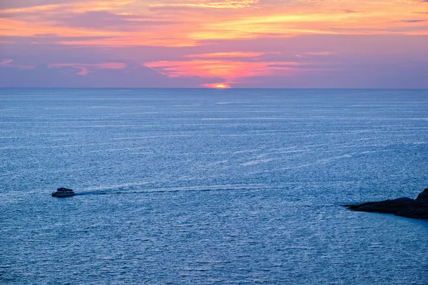 アンダマン海の夕日 — ストック写真