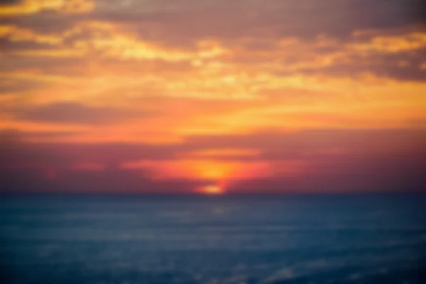 Oskärpa bakgrund av solnedgången — Stockfoto