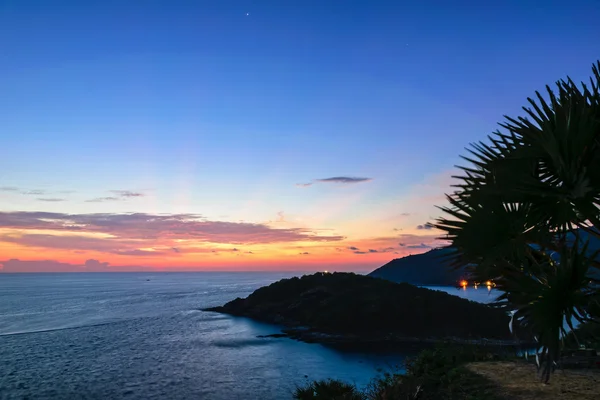 Tramonto sul Mare delle Andamane — Foto Stock