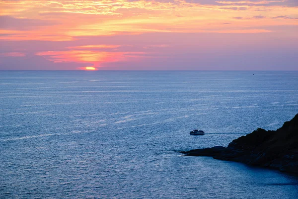 Tramonto sul Mare delle Andamane — Foto Stock