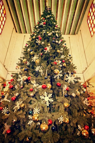 Old christmas tree — Stock Photo, Image