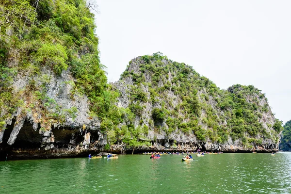 Tham Lod cave Phang Nga-öböl — Stock Fotó