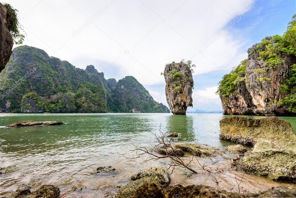 Landscape Khao Tapu or James Bond Island