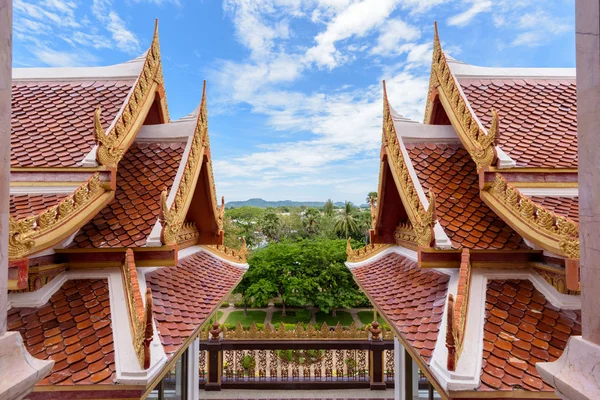 Thajském stylu střecha — Stock fotografie