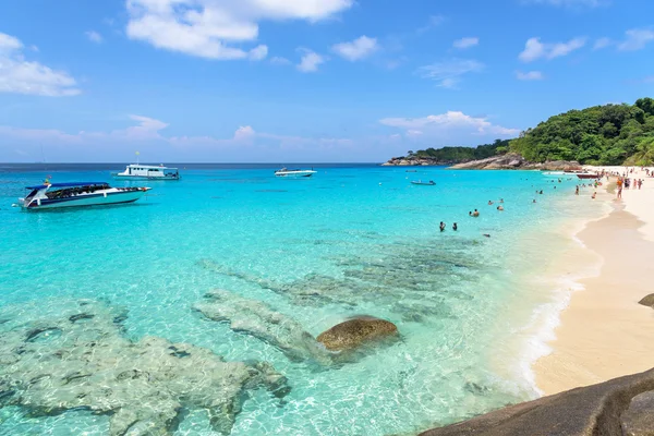 Güzel plaj Mu Koh Similan, Tayland Koh Miang