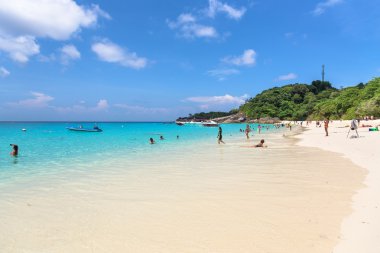 Turist Mu Koh Similan, Tayland Koh Miang plaj