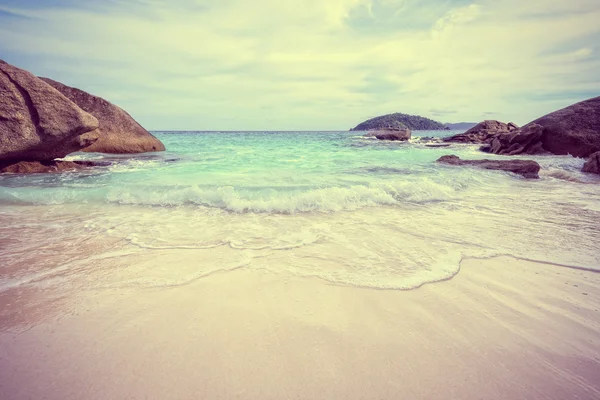 Estilo vintage mar e praia na Tailândia — Fotografia de Stock