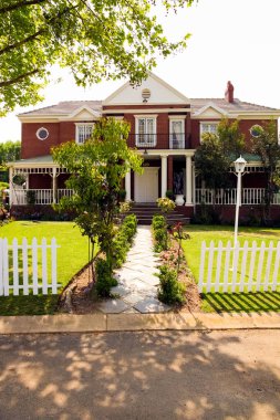 Johannesburg, Güney Afrika - 10 Eylül 2010: Yüksek piyasa varlıklı varoş mahallesi