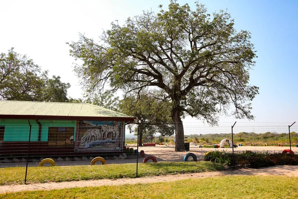 Sabi Sabi Südafrika Mai 2012 Leere Geschlossene Afrikanische Schule Einer — Stockfoto