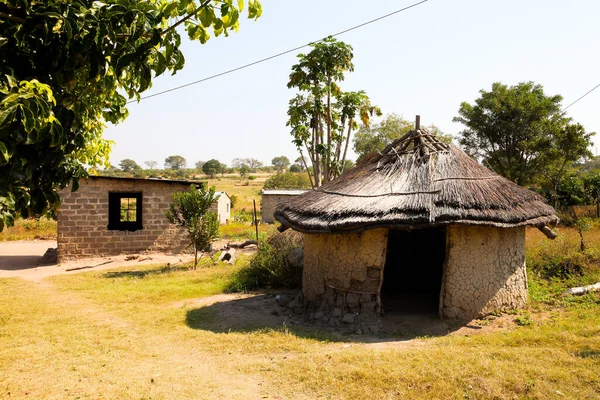 Sabi Sabi Jihoafrická Republika Května 2012 Tradiční Kulaté Africké Obydlí — Stock fotografie
