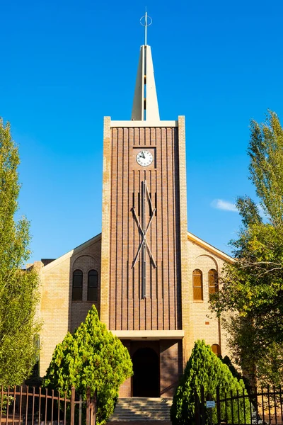 Trompsburg Jihoafrická Republika Března 2019 Scénický Kostel Malém Venkovském Jihoafrickém — Stock fotografie