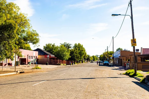 Trompsburg Afrique Sud Mars 2019 Rue Vide Dans Une Petite — Photo