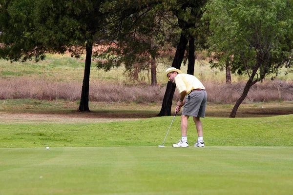 Johannesburg South Africa Жовтня 2008 Amateur Golfers Playing Golf Рекреаційна — стокове фото