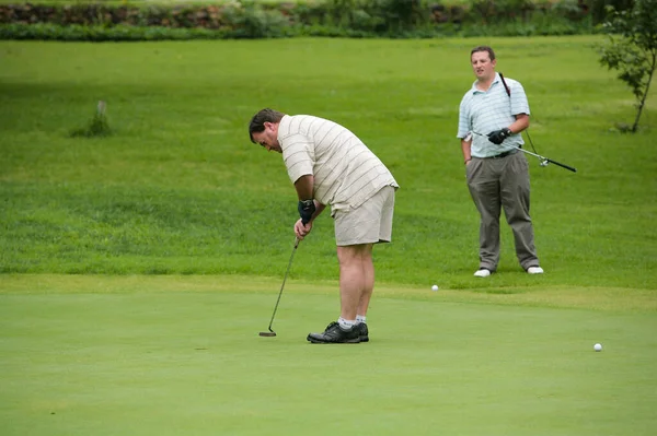 Johannesburgo Sudáfrica Noviembre 2009 Golfistas Aficionados Jugando Una Ronda Golf —  Fotos de Stock