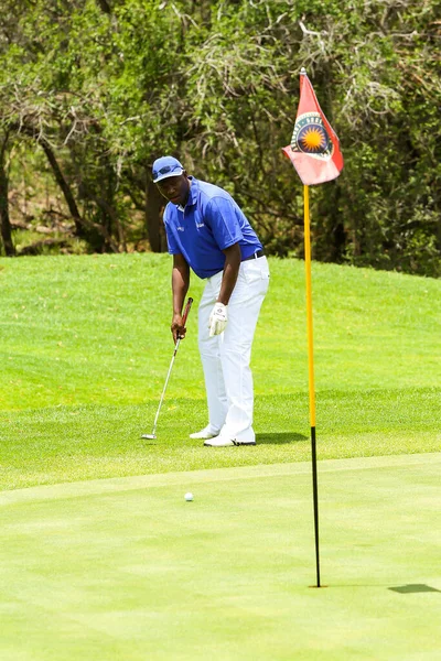 Sun City Sudáfrica Octubre 2012 Golfistas Aficionados Jugando Una Ronda —  Fotos de Stock