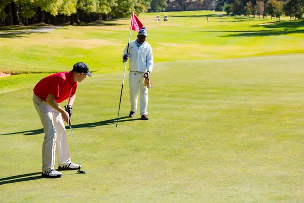 Joanesburgo África Sul Junho 2018 Golfistas Amadores Jogando Uma Partida — Fotografia de Stock