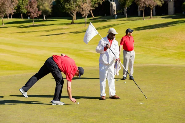 Joanesburgo África Sul Junho 2018 Golfistas Amadores Jogando Uma Partida — Fotografia de Stock
