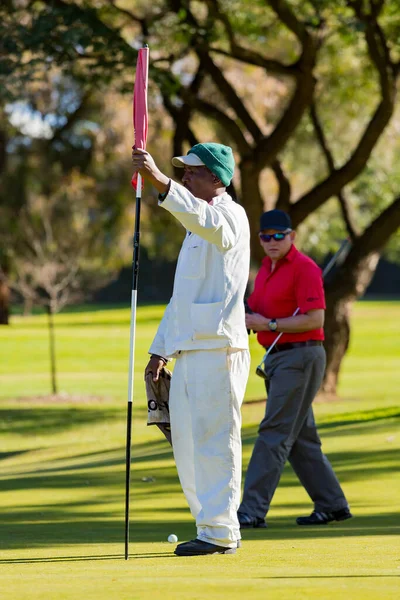 Johannesburg Sydafrika Juni 2018 Amatörgolfare Spelar Golfrunda Som Fritidssysselsättning — Stockfoto